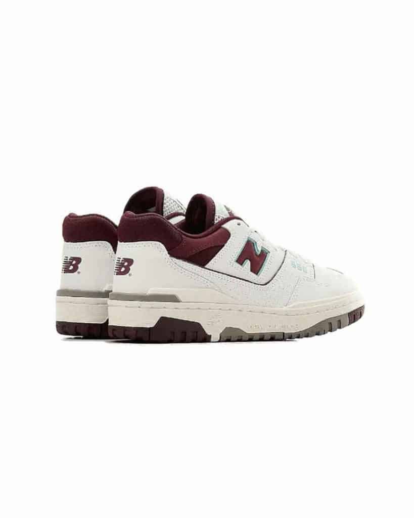 New Balance 550 Burgandy Cyan itsu maroc 3