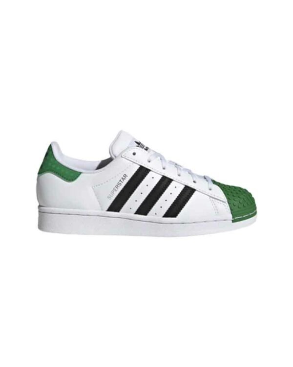 Adidas superstar lego green itsu maroc 1