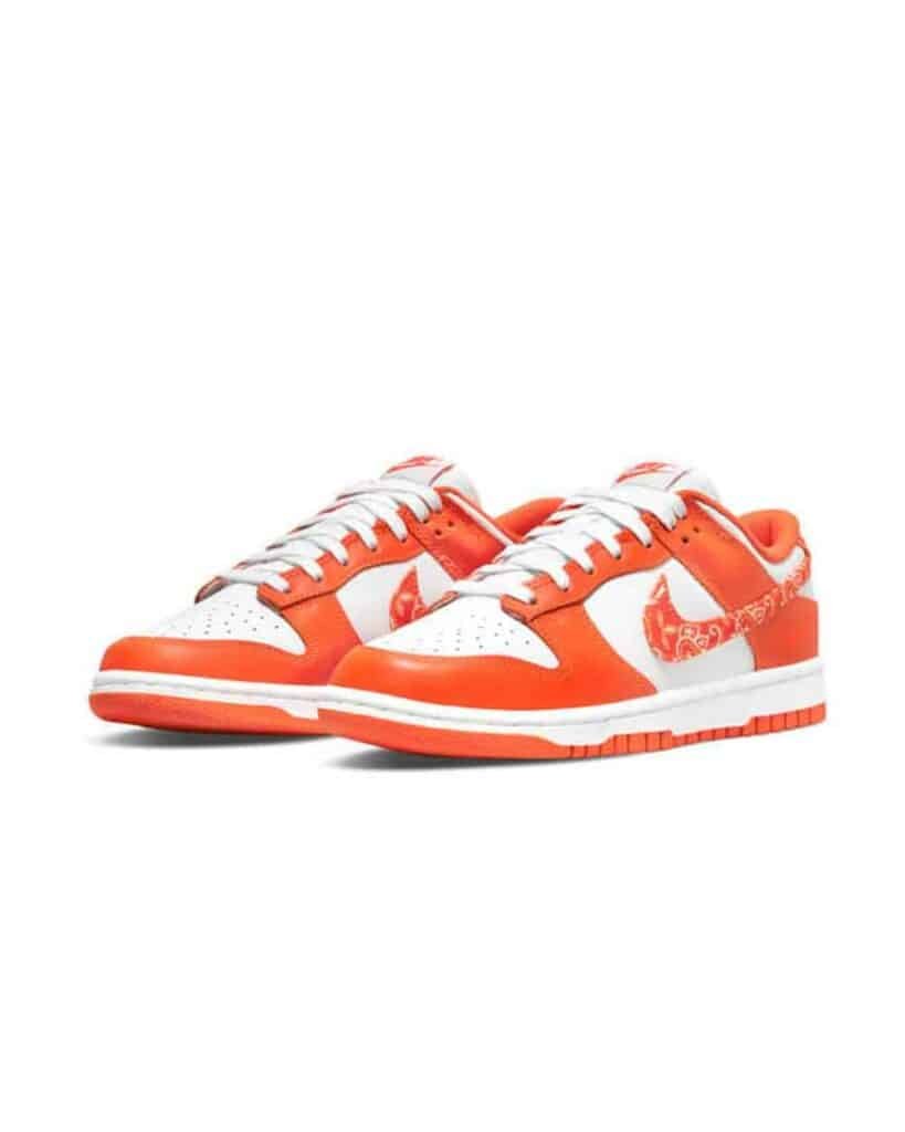 Nike Dunk Low Paisley Orange itsu maroc 1