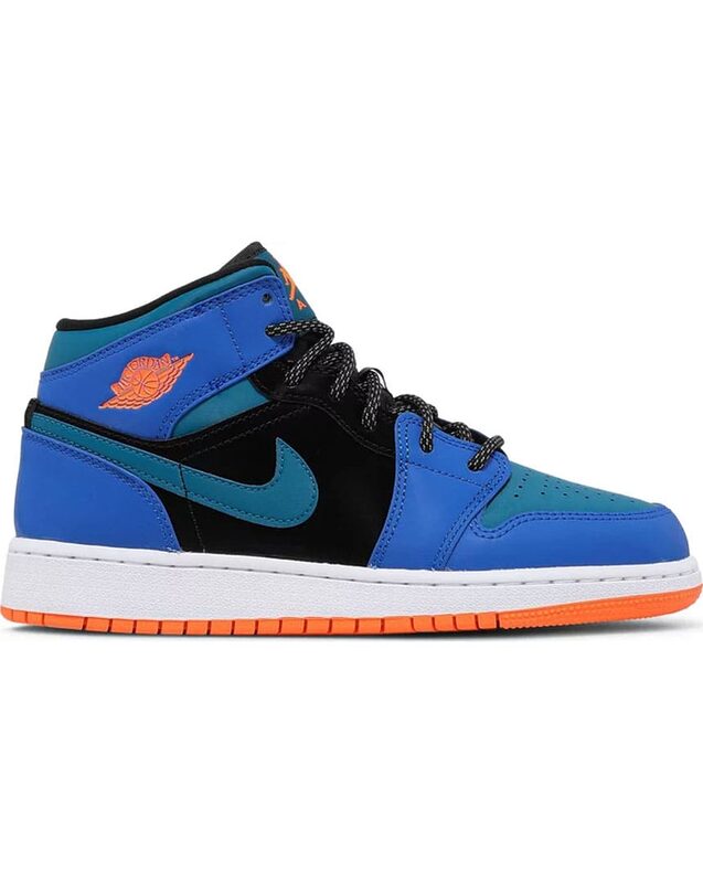 Nike Air Jordan 1 Mid Racer Blue Maroc - Itsu.ma