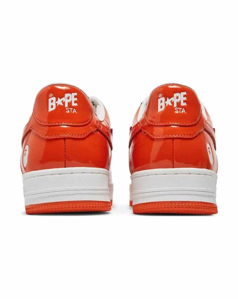 Bapesta Orange itsu maroc 4