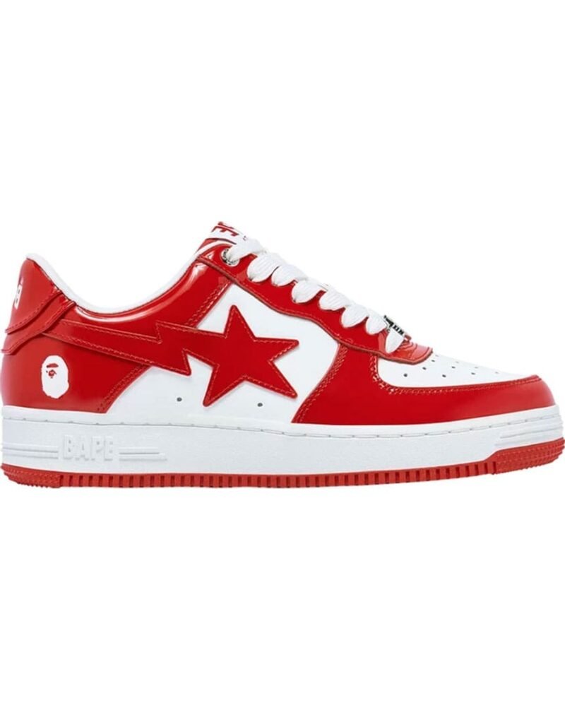 Bapesta Low Red prix maroc 1