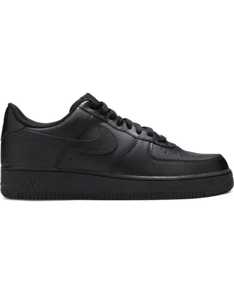 Nike Air Force 1 07 Triple Black Maroc 1