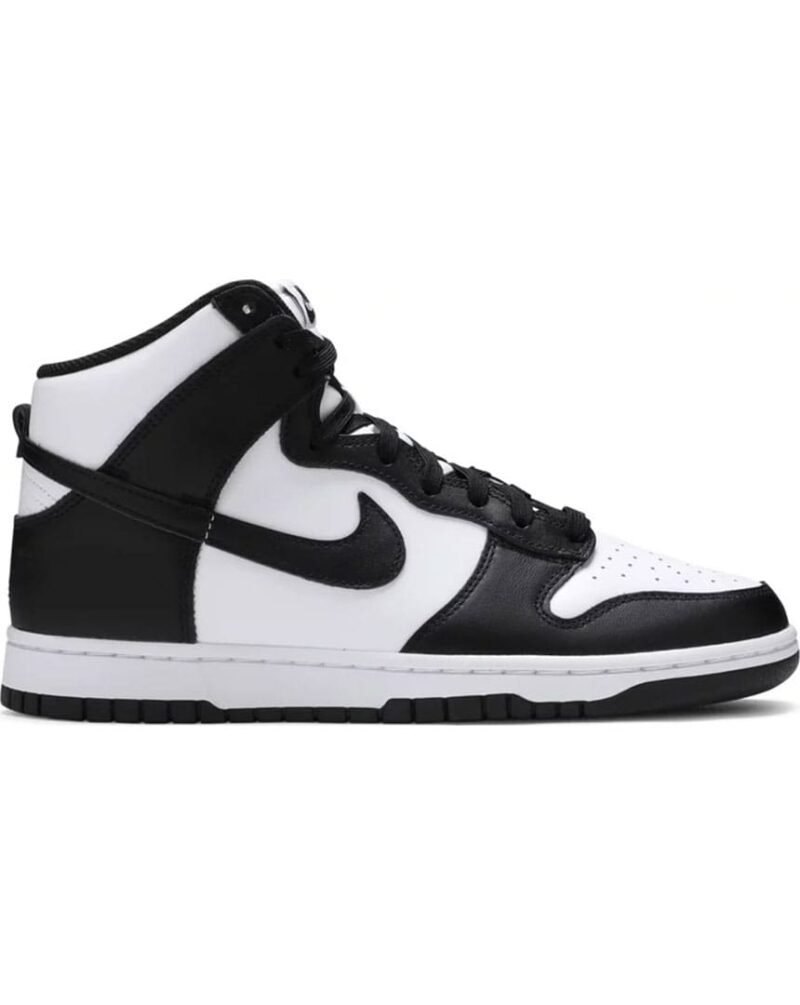 Nike Dunk High Black White prix maroc 1