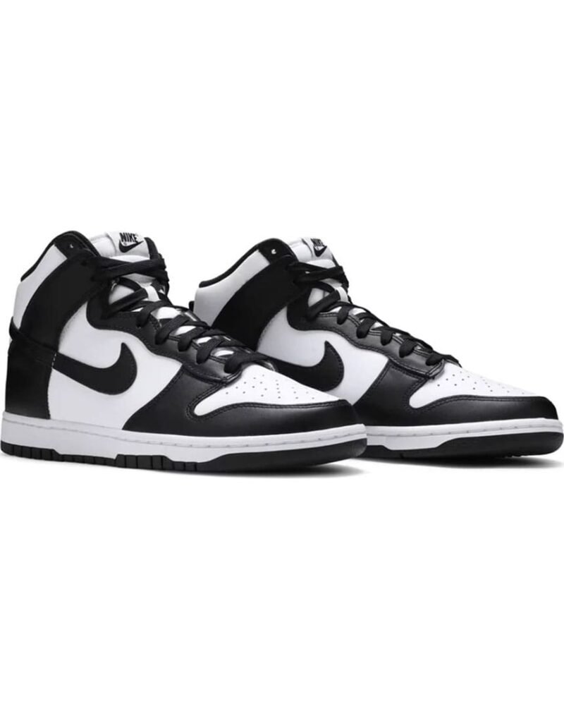 Nike Dunk High Black White prix maroc 2