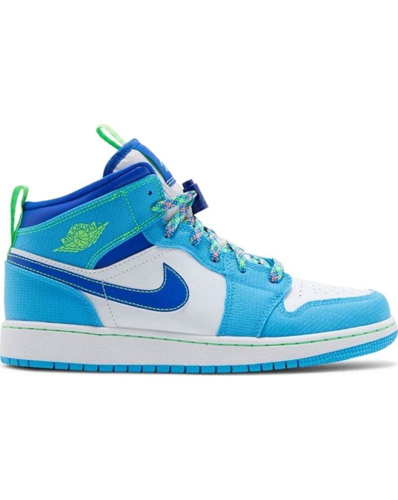 Nike Air Jordan 1 Mid SE GS Sprite prix maroc 1