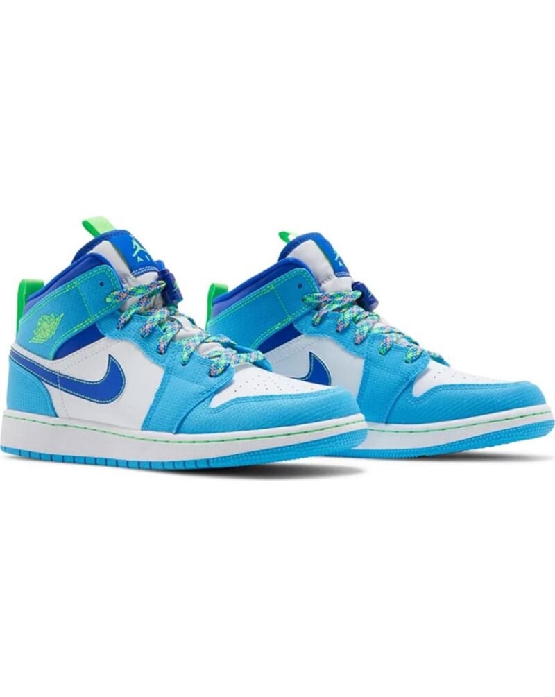 Nike Air Jordan 1 Mid SE GS Sprite prix maroc 2