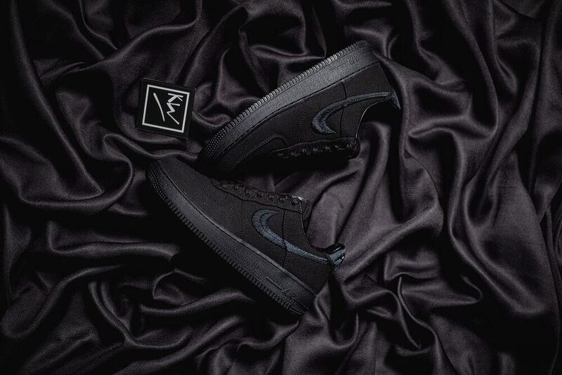 Air Force 1 Low stussy black maroc