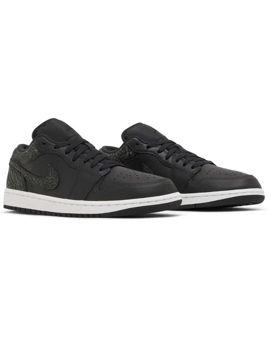 nike air jordan 1 low se black elephant sneakers Maroc