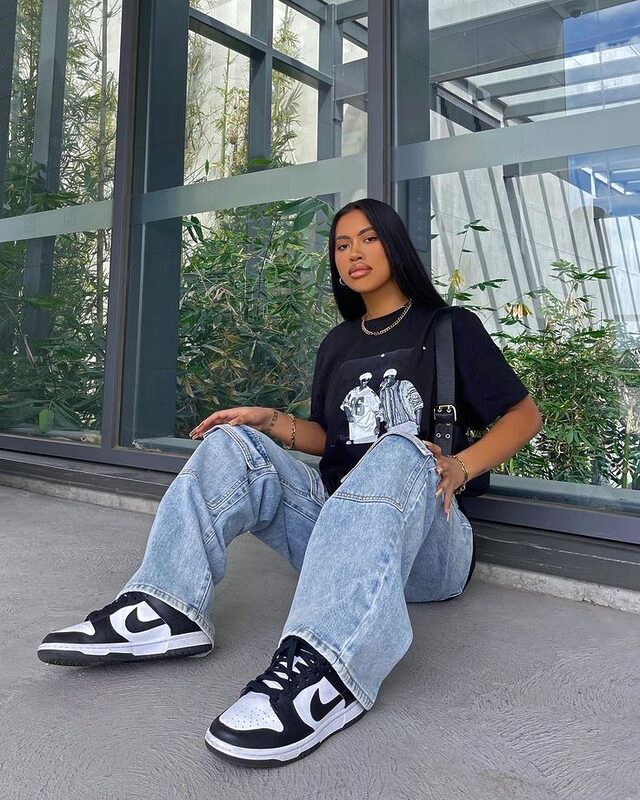 dunk low panda outfit itsu