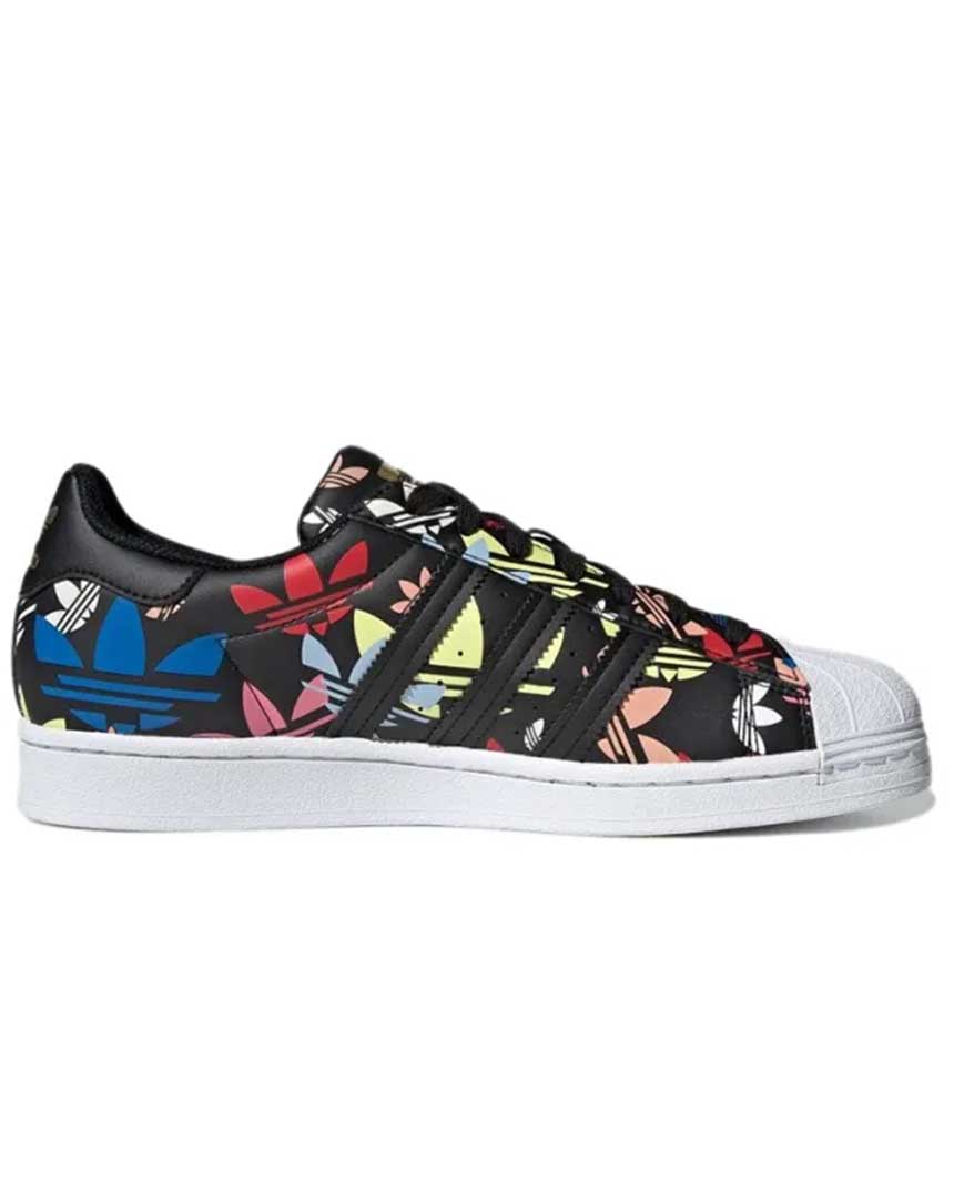 Adidas Superstar Allover Trefoil Black Multi Maroc - Itsu.ma