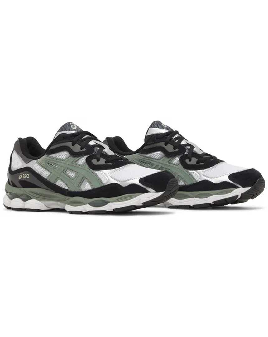 asics gel nyc 'white black ivy' sneakers Maroc