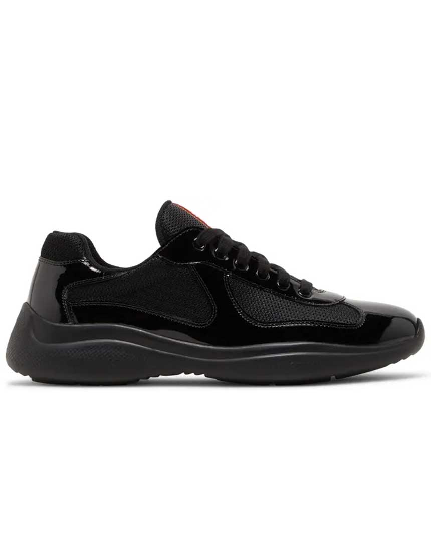 Prada America's Cup Black Patent Maroc — Itsu.ma