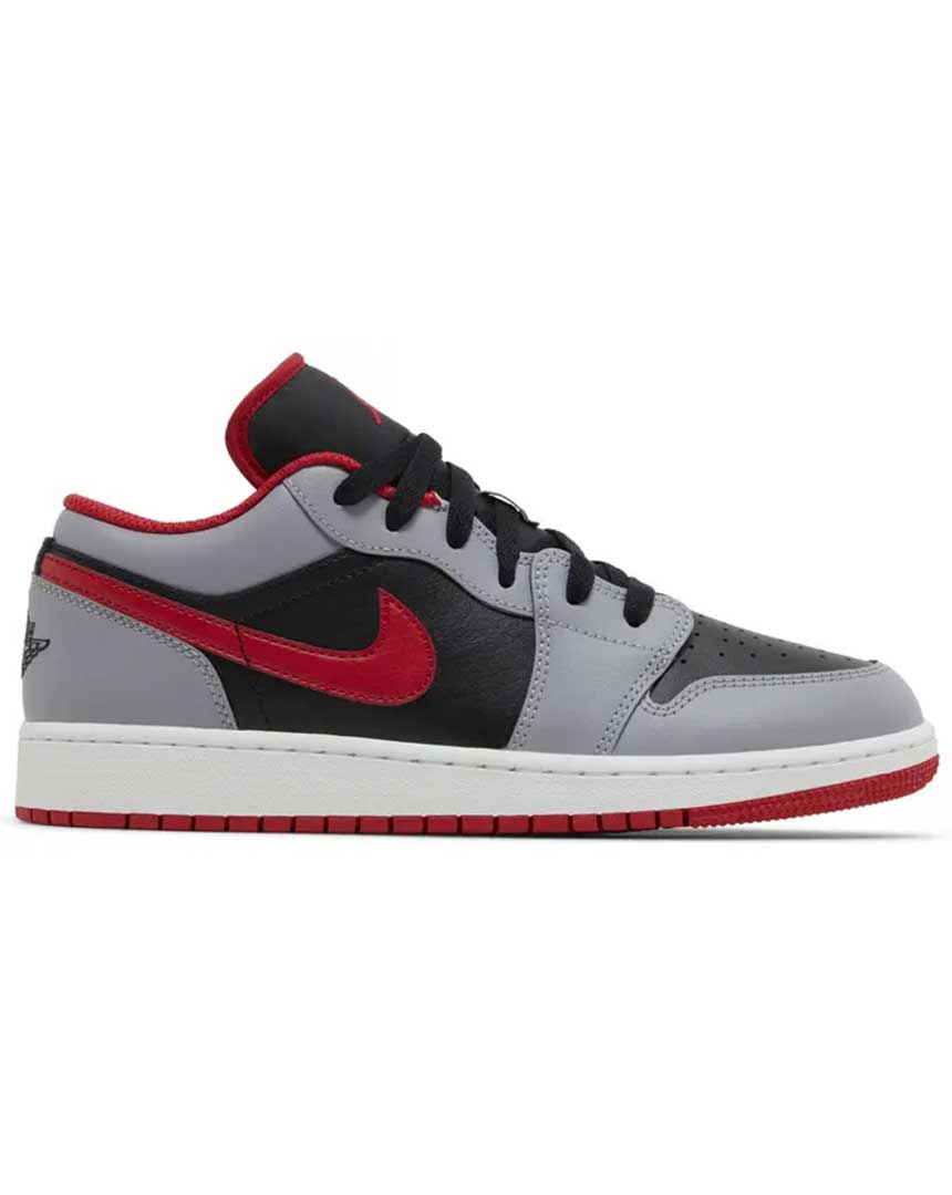 Nike Air Jordan 1 Low GS Cement Fire Red Maroc - Itsu.ma