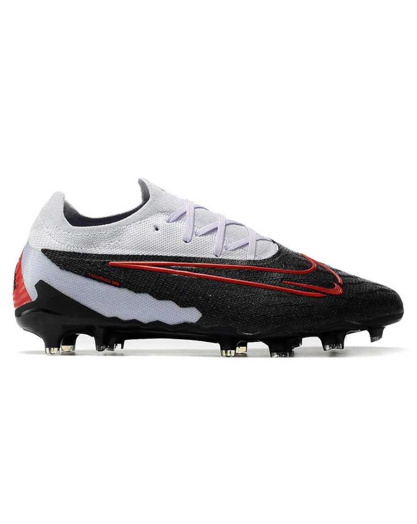 Nike Phantom GX II Elite FG Noir Blanc Rouge Maroc - Itsu.ma