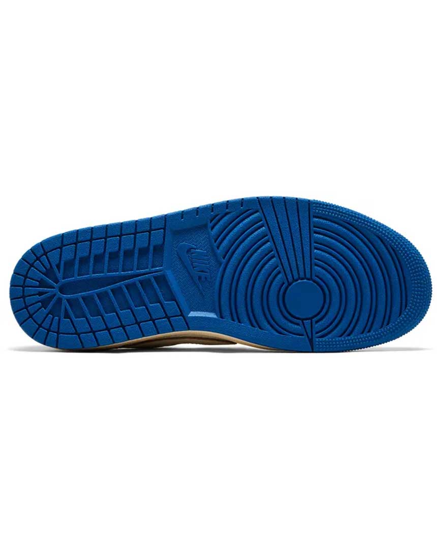 Nike Air Jordan 1 x Fragment Design x Travis Scott Retro Low OG SP Sail Military Blue 4