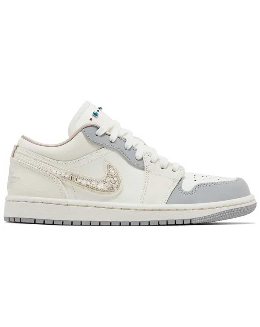 Nike Air Jordan 1 Low Sail Soft Pearl Sequins Maroc — Itsu.ma
