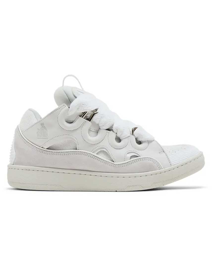 Lanvin Curb Sneakers White Maroc - Itsu.ma