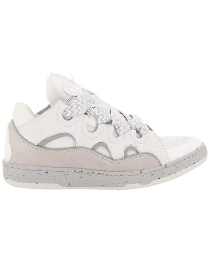 Lanvin Curb Sneakers Grey White Maroc - Itsu.ma