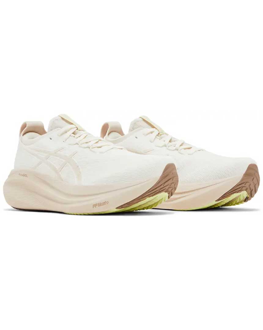 Asics femme gel nimbus 27 cream mineral beige 1012b753 102 maroc 2