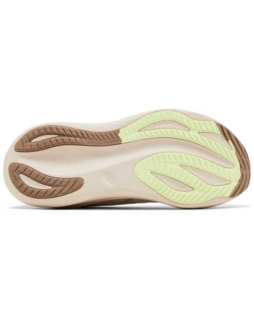 Asics femme gel nimbus 27 cream mineral beige 1012b753 102 maroc 4