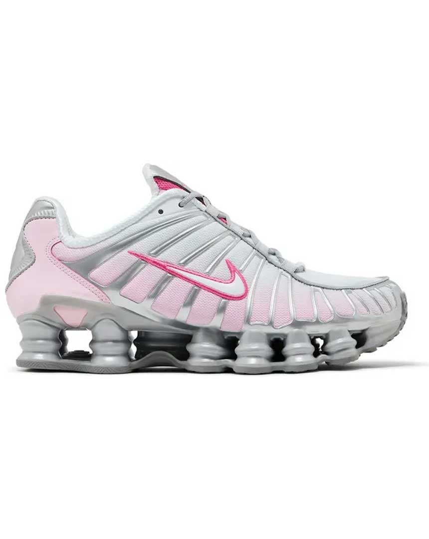 Nike Shox TL Metallic Platinum Pink Foam