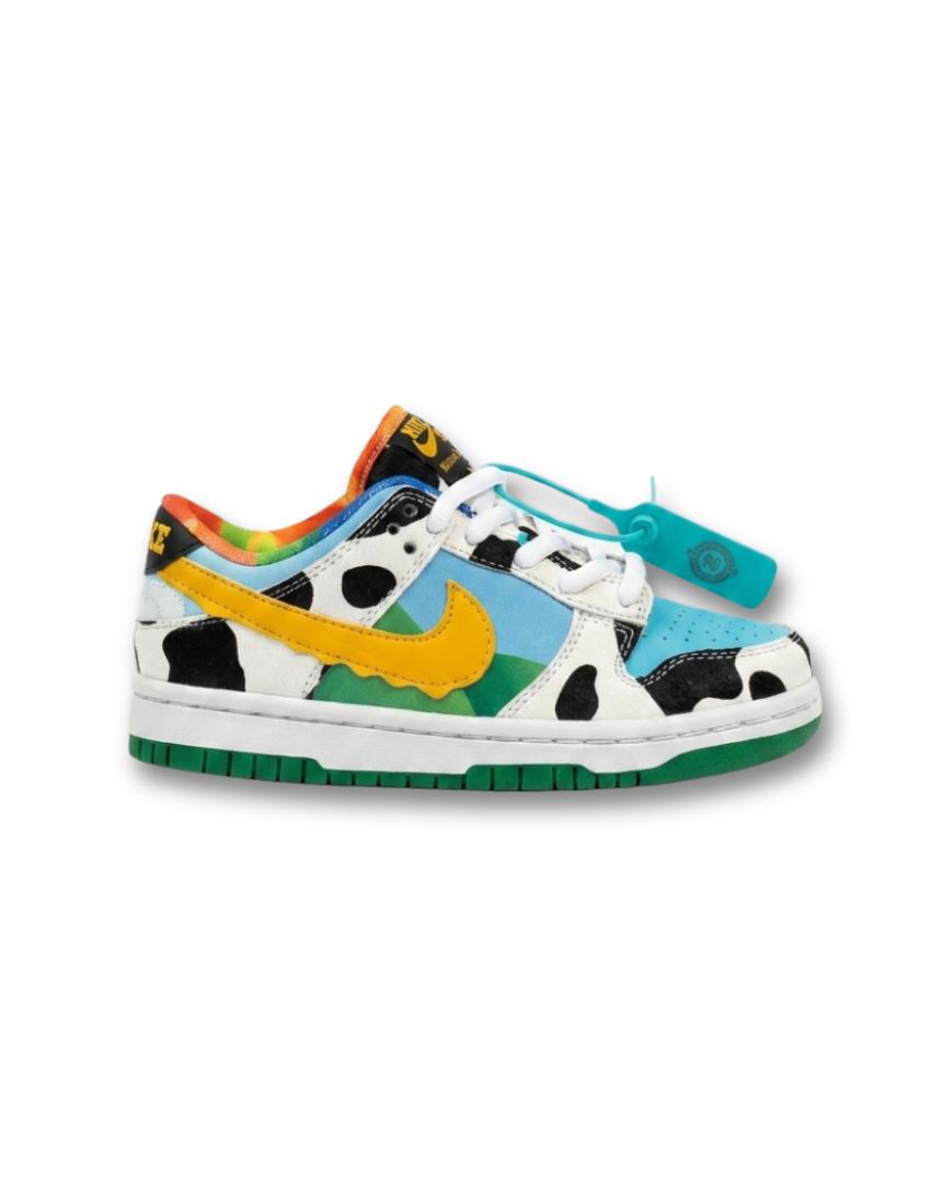 basket nike dunk low enfant un drops unc bleu ciel