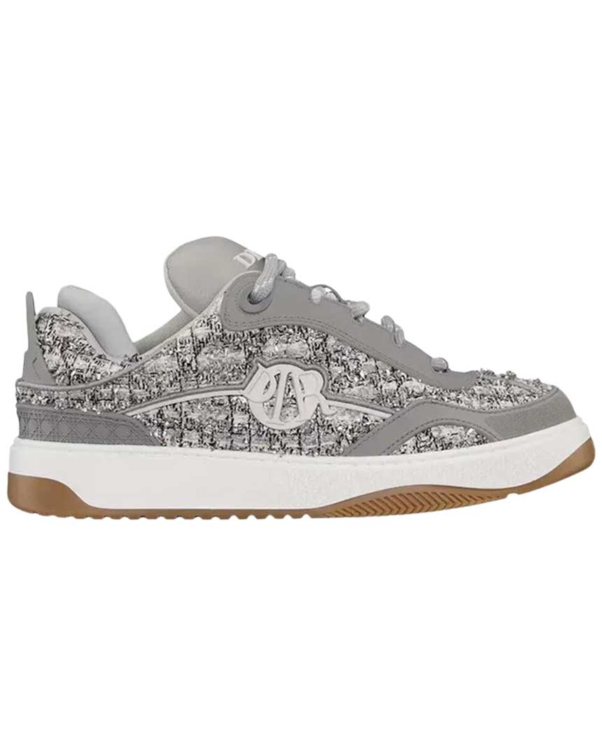 dior b9s skater tweed silver tone numbered 3sn307zzx h876