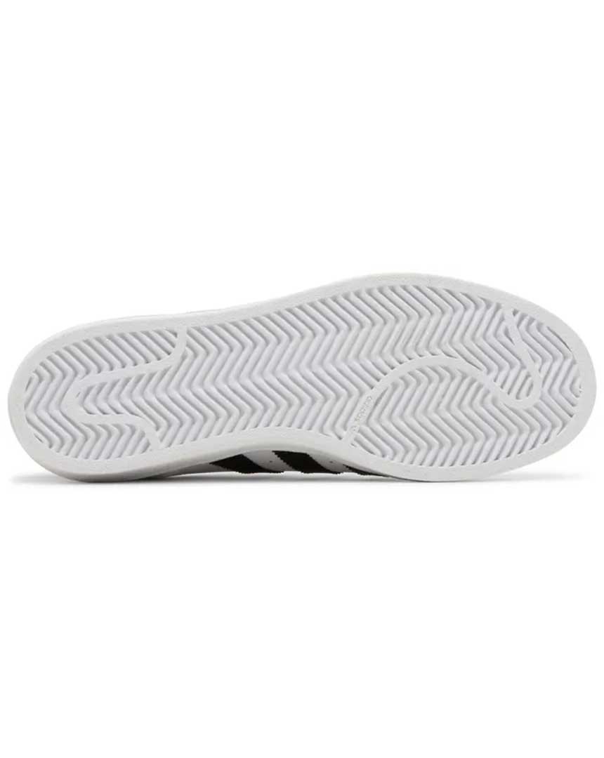 adidas Superstar J White Core Black achat maroc 4