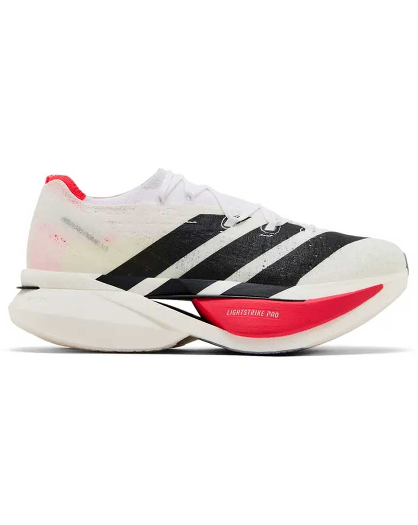 Adidas Adizero Prime x3 Strung White Black Lucid Red