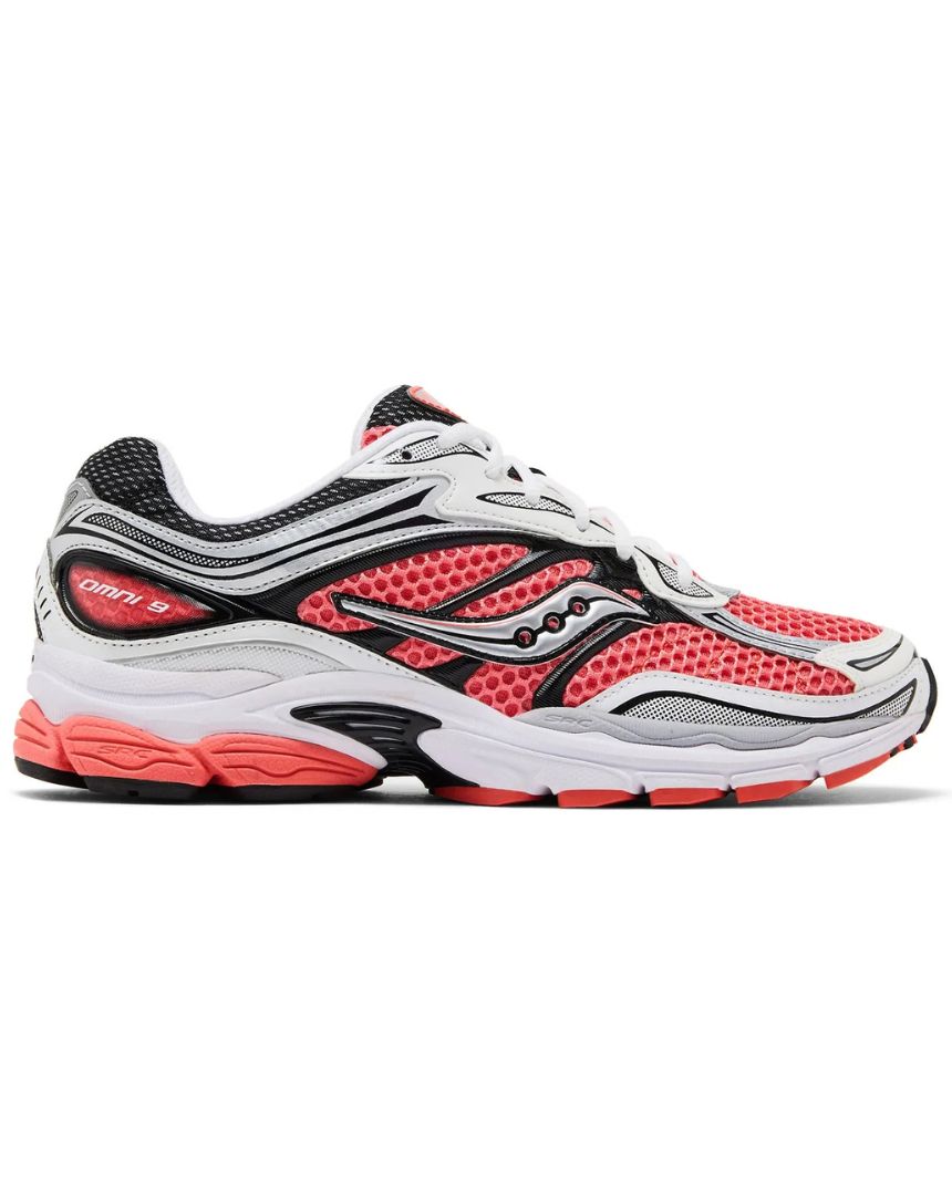 Saucony ProGrid Omni 9 Silver Coral Unisexe Maroc - Itsu.ma
